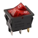ON OFF SWITCH RED DOUBLE 25AMP