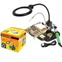 LED MAGNIFIRE STAND METAL WITH FREE HAND TE 802