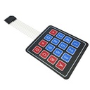 MATRIX KEYBOARD 4X4 BLACK ARDUINO