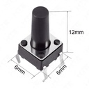 M/B 6X6X12 4PIN DIP