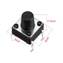 M/B 6X6X7.3 4PIN DIP