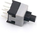 M/B BLACK PUSH 8X8 RESET 6PIN