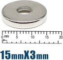 NODIUM MAGNET 15X3