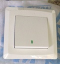 ON OFFSWITCH 1GANG DECOR R.VISION 7X7