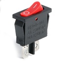 SWITCH KCD1 QY601-101/B ON OF BUTTON SLIM RED
