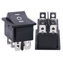 SWITCH KCD4 ON OFF ON 6PIN BIG BLACK