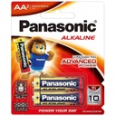 PANASONIC ALKALINE AA LR6T-2B BATTERY