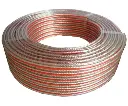 SPEAKER WIRE TRANSPARENT 1MM ASTHA