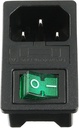 DESKTOP POWER AC JACK WITH SWITCH & FUSE PUSH