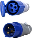 INDUSTRIAL SOCKET 16AMP 3PIN G