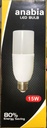 LED BULB BANANA 15W D/L ANABIA