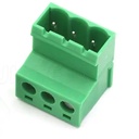 3PIN GREEN JACK 5.08 (SQ) F