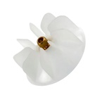 HAIR DRYER FAN NUT WHITE