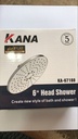SHAWER HEAD ROUND KANA KA67188-6"