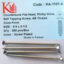 S/C SCREW BOX 6x2 - 1/2 KA-1101-4