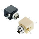 AUDIO JACK PCB 2.5MM BLACK/YELLOW