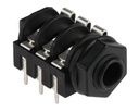AUDIO JACK 6.35MM FEMALE PCB