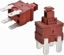 SWITCH KAN-L5 BUTTON VACUME RED ON OFF 4PIN