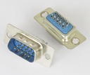 DB15 15PIN CONNECTOR MALE 3 LINE