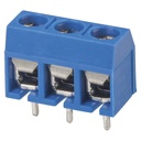 3PIN GREEN JACK PCB BLUE 5.08MM KV300/WJ300