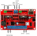 L293N CHANNEL MOTOR DRIVER ARDUINO