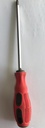 SCREW DRIVER RED 150X 6" (-) NO-091
