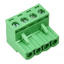 4PIN GREEN JACK 5.08MM M