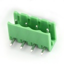 4PIN GREEN JACK 5.08MM F SIDE PIN
