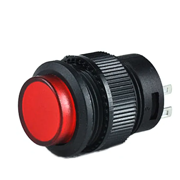 SWITCH R16-503 ON/OFF BUTTON 4PIN RED