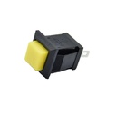 SWITCH DS-430 PUSH ON 2PIN YELLOW