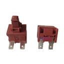SWITCH KAN-L5 BUTTON VACUME RED ON OFF 2PIN SIDE PIN