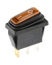 SWITCH KCD3 ON OFF WATER PROOF 3PIN YELLOW