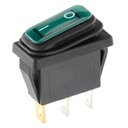 SWITCH KCD3 ON OFF WATER PROOF 3PIN GREEN